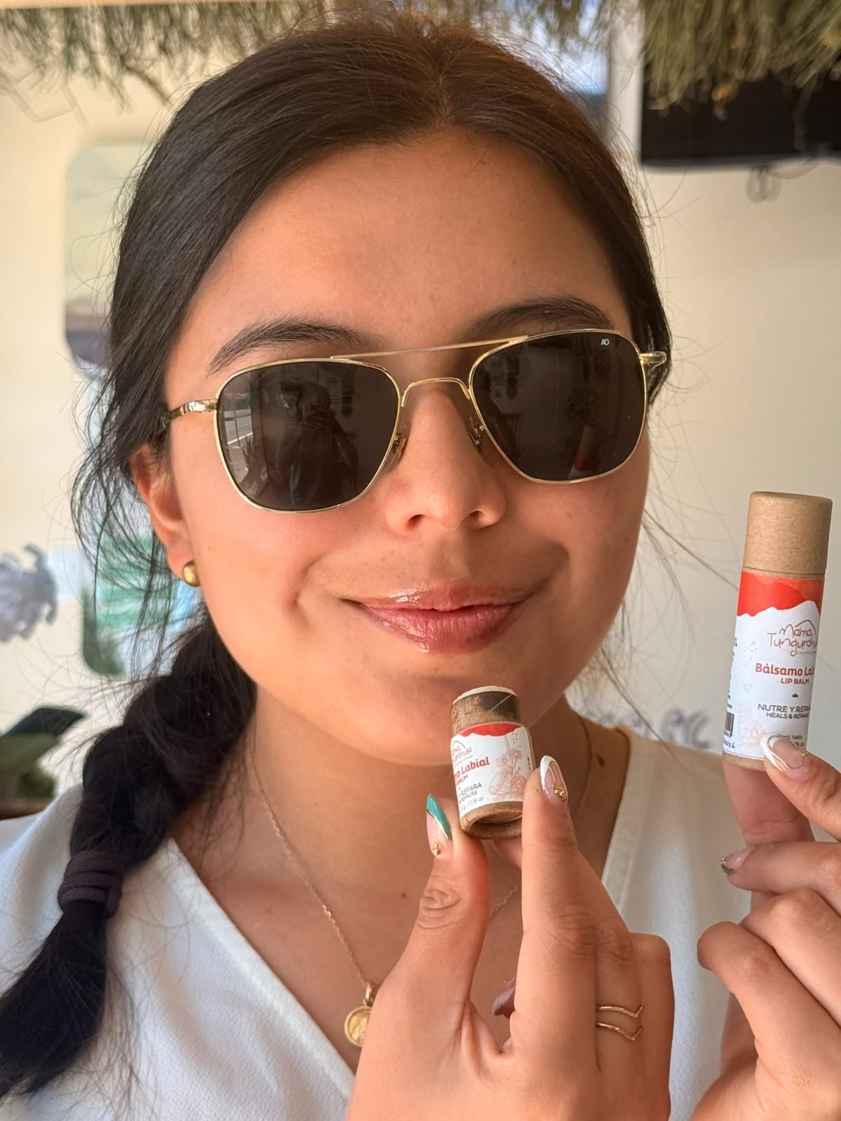 Bálsamo labial en barra