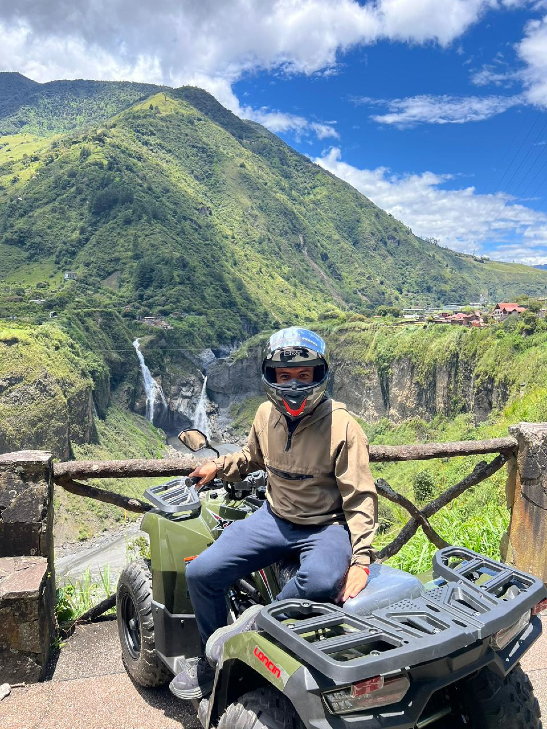 Full Day ATV in Baños de Agua Santa