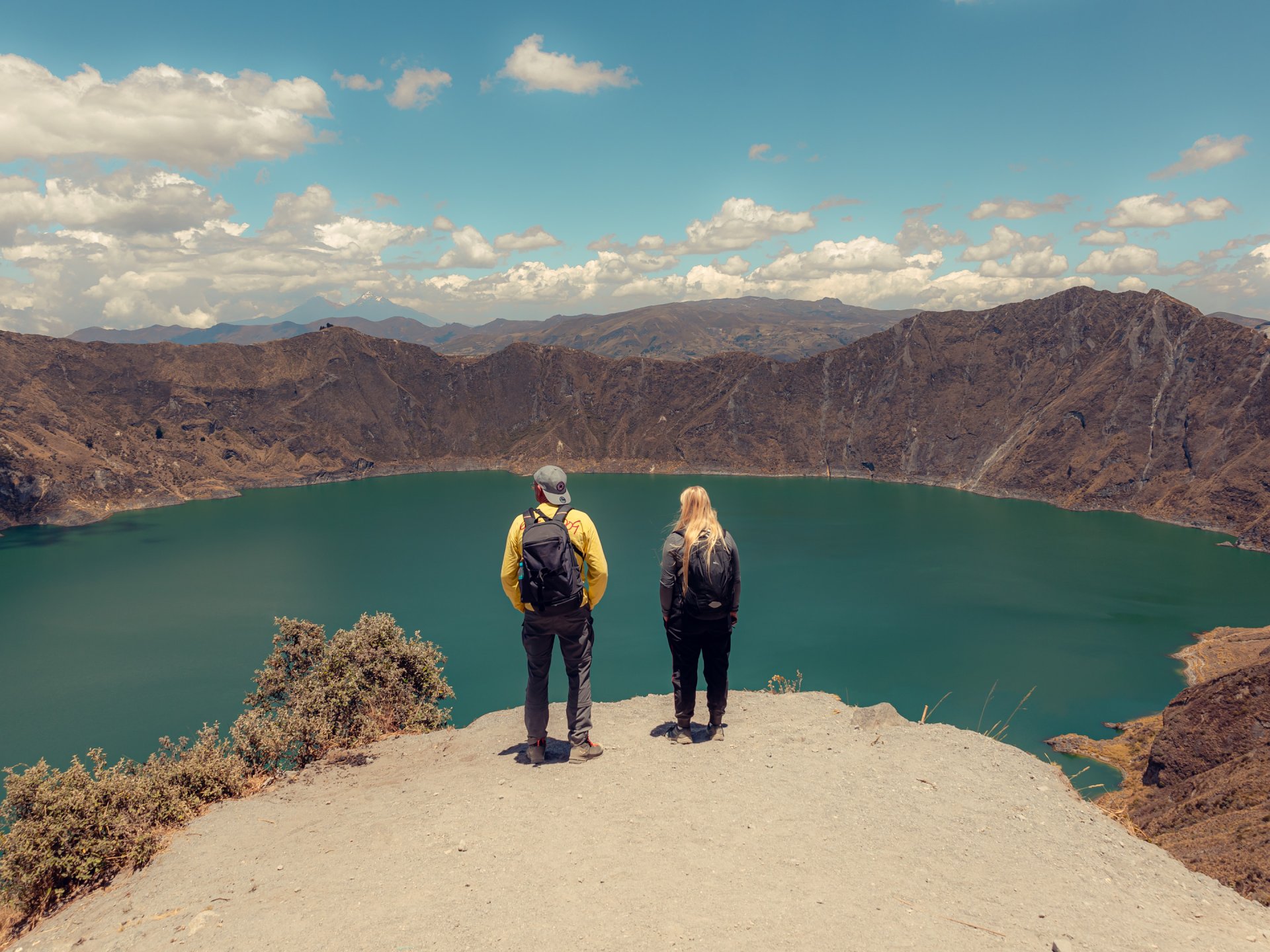 Tour Guiado Quilotoa con transporte de Baños a Quito