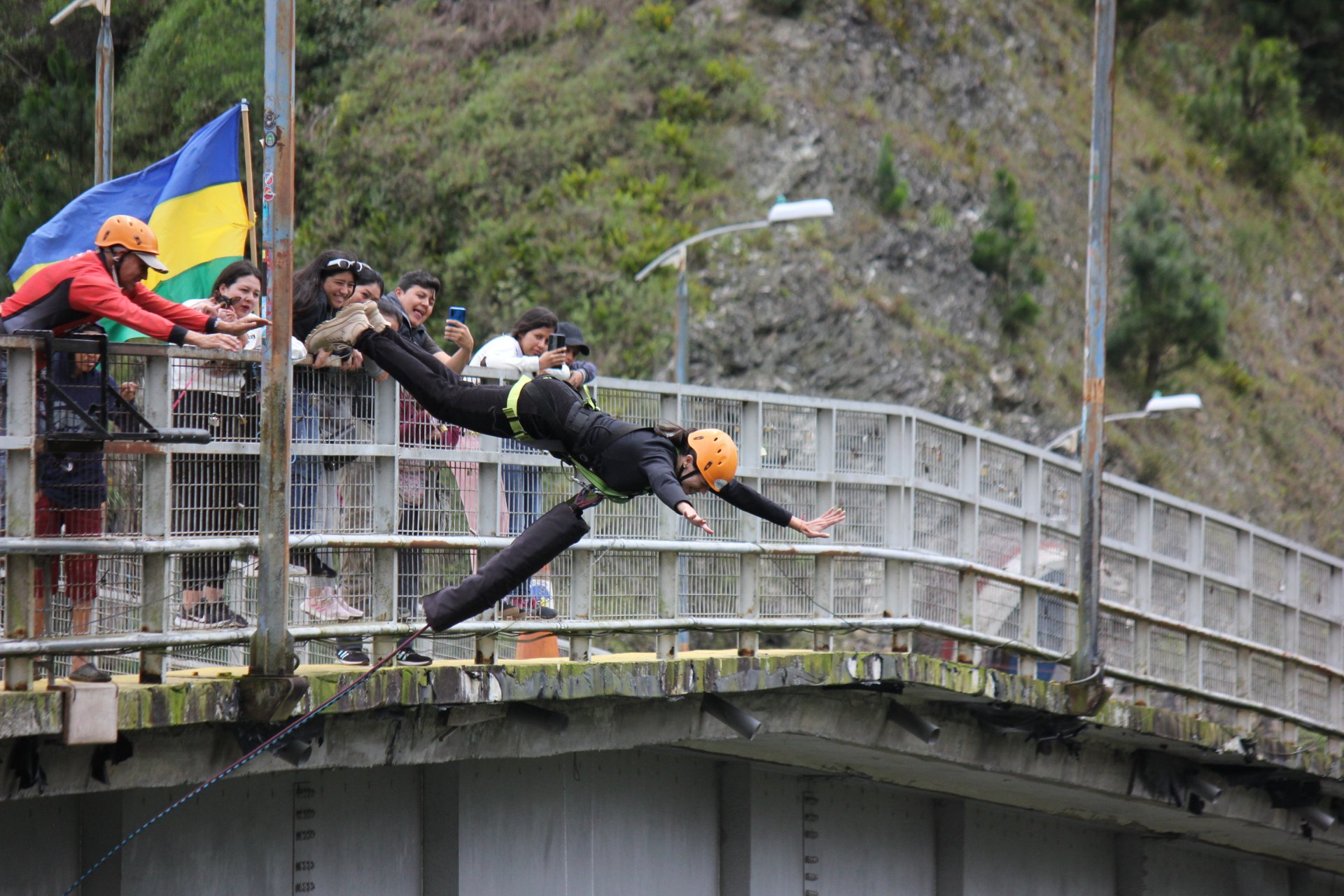 Bridge jump