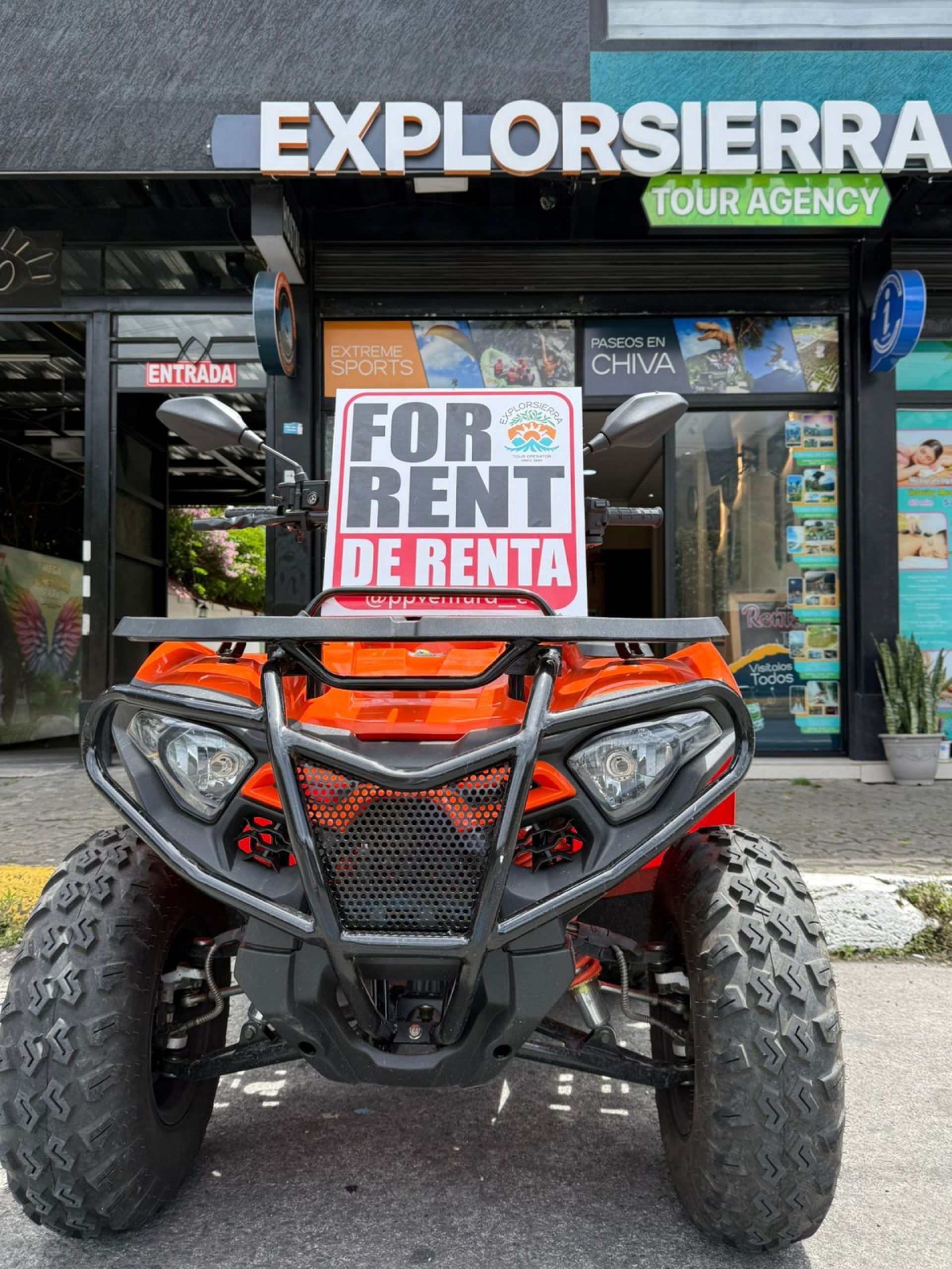 Renta de Cuatrimotos