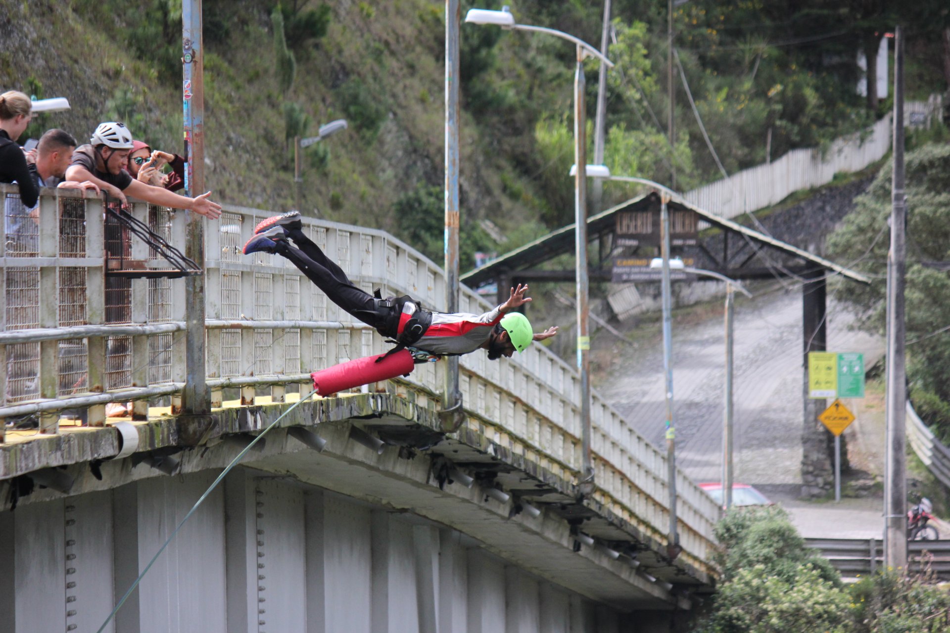 Bridge jump