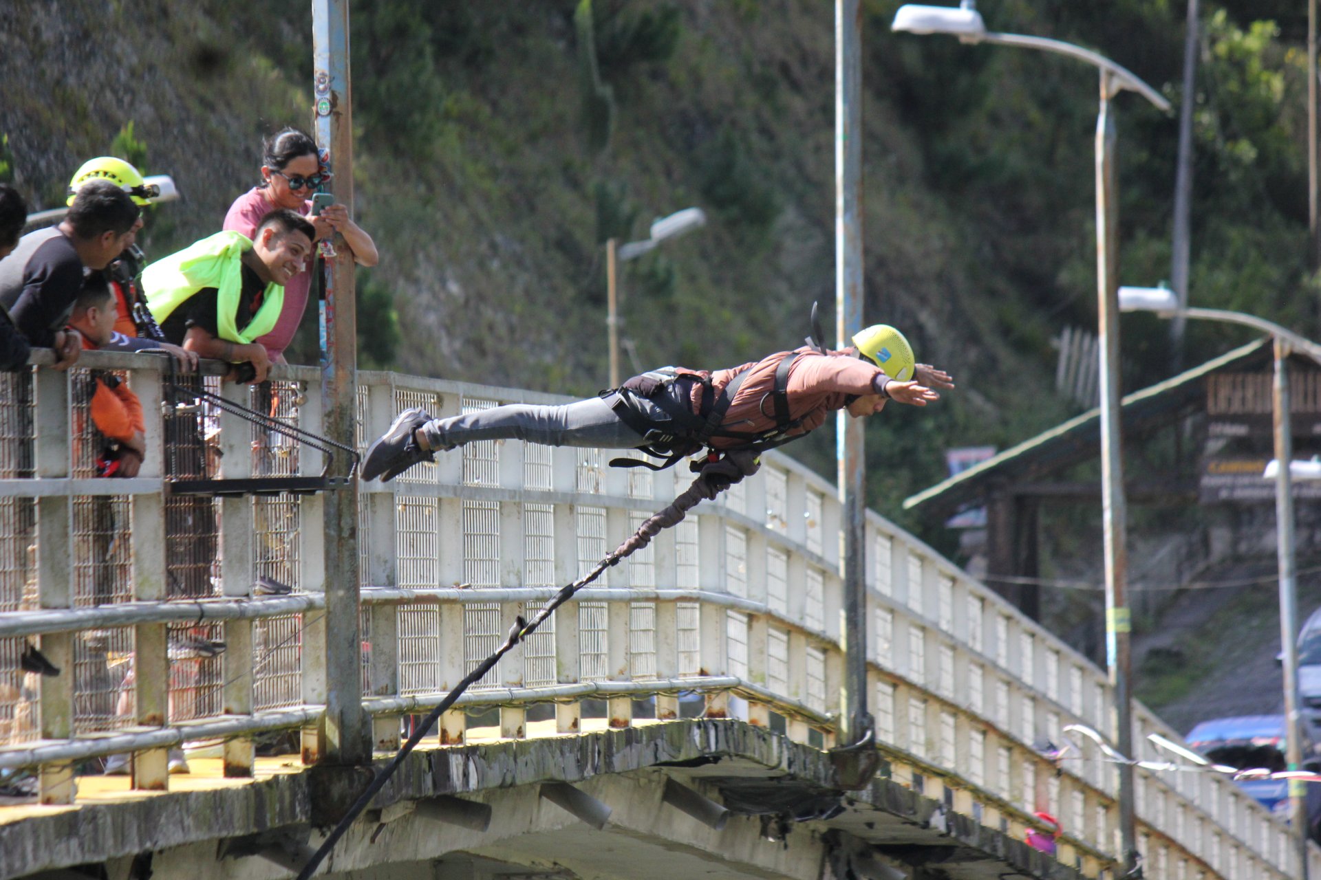 Bridge jump