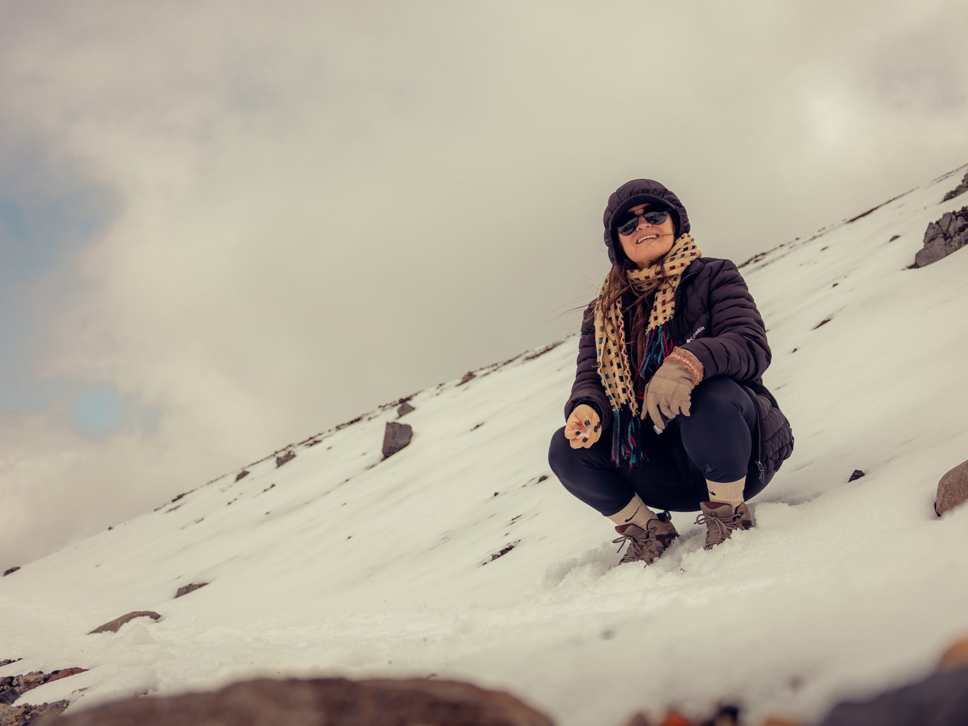 Guided tour of Cotopaxi with transportation from Quito to Baños